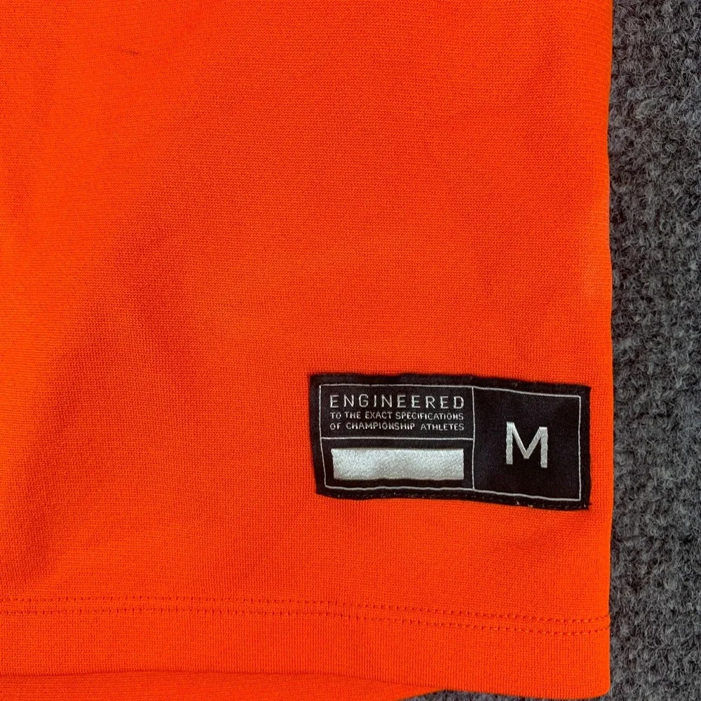 Nike Stock Vapor Select2 Baseball Shirt Youth Medium Orange baseball